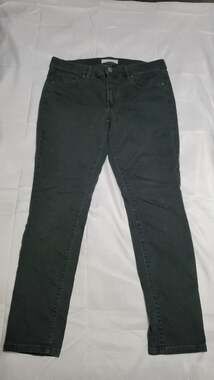 LOFT Modern Skinny Pants Dark Green Size 6/28
